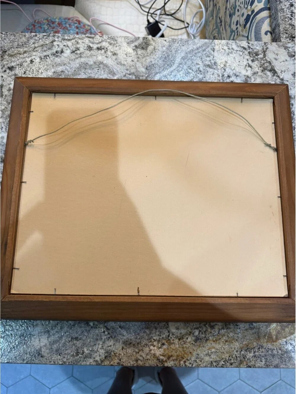 Framed Landscape Painting Signed by A.A. Glendening